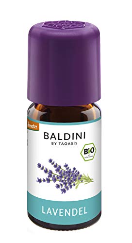 Baldini - Lavendelöl Bio, 100% Naturreines Ätherisches Bio...