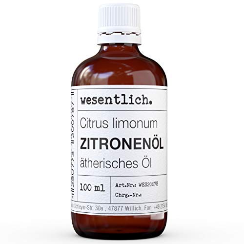 Zitronenöl - reines ätherisches Öl von wesentlich. - 100%...