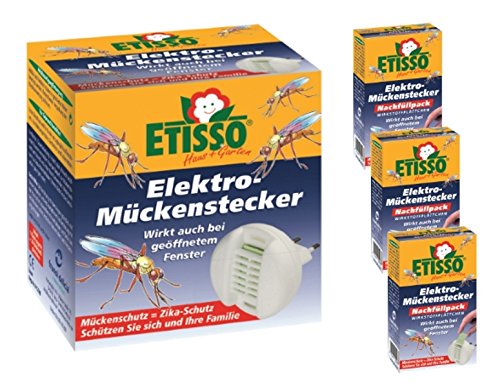 Elektro-Mückenstecker Sparset 1+3
